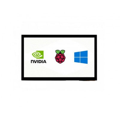 An Waveshare Capacitive Touch Screen LCD (E),Optical Bonding Screen, Supports Raspberry Pi, Jetson Nano And PC