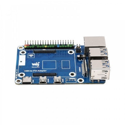 An Waveshare CM4 To Pi 4B Adapter for Raspberry Pi Alternative Solution for Raspberry Pi 4B, CM4 optional
