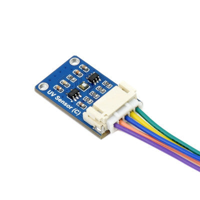 An Waveshare Digital LTR390-UV Ultraviolet Sensor (C) Direct UV Index Value Output, I2C