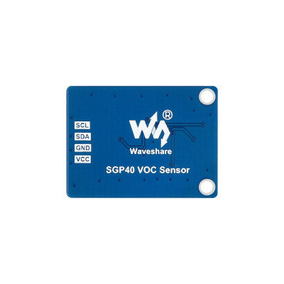 An Waveshare Digital SGP40 VOC (Volatile Organic Compounds) Gas Sensor, I2C Bus