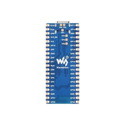 An Waveshare ESP32-S3 Microcontroller, 2.4 GHz Wi-Fi Development Board, dual-core processor with frequency up to 240 MHz