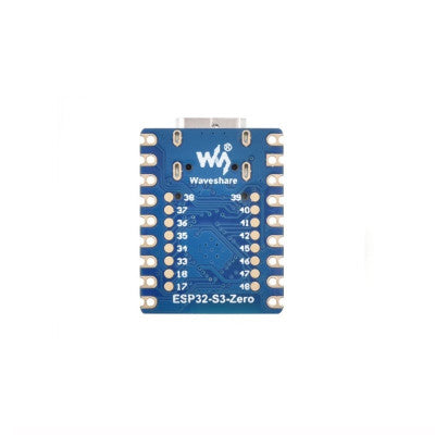 An Waveshare ESP32-S3 Mini Development Board, Based on ESP32-S3FH4R2 Dual-Core Processor, 240MHz Running Frequency, 2.4GHz Wi-Fi & Bluetooth 5