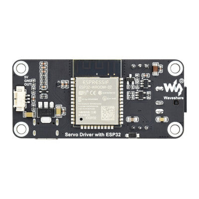An Waveshare ESP32 Servo Driver Expansion Board, Built-In Wi-Fi and Bluetooth