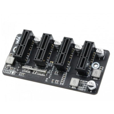 An Waveshare Extended 4-Ch PCIe Gen 2x1 Expander Stable Performance Driver-Free