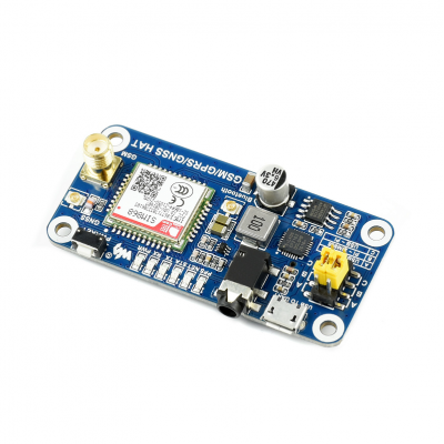 An Waveshare GSM/GPRS/GNSS/Bluetooth HAT for Raspberry Pi