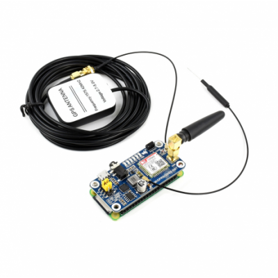 An Waveshare GSM/GPRS/GNSS/Bluetooth HAT for Raspberry Pi