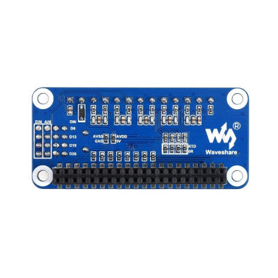 An Waveshare High-Precision AD HAT For Raspberry Pi ADS1263 10-Ch 32-Bit ADC