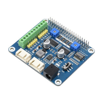 An Waveshare HRB8825 Stepper Motor HAT For Raspberry Pi