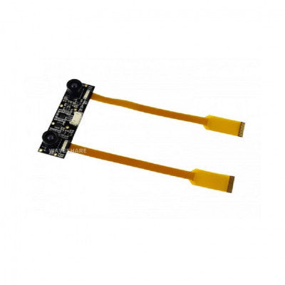 An Waveshare IMX219-83 Stereo Camera, 8MP Binocular Camera Module, Depth Vision