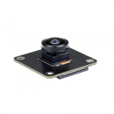 An Waveshare IMX378-190 Fisheye Lens Camera for Raspberry Pi, 12.3MP, Wider Field Of View
