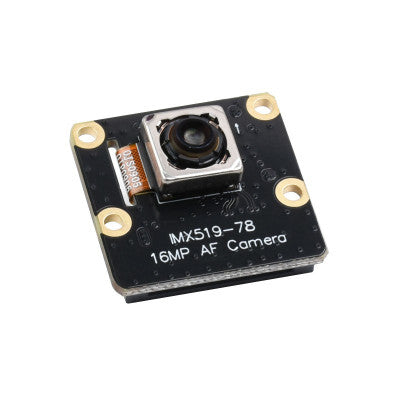An Waveshare IMX519-78 16MP AF Camera, Auto-Focus, high-resolution camera for Raspberry Pi