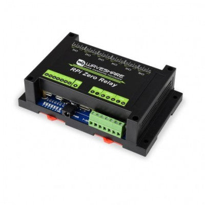 An Waveshare Industrial 6-ch Relay Module for Raspberry Pi Zero, RS485/CAN with Isolated Protections