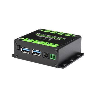 An Waveshare Industrial grade USB HUB, Switchable dual hosts, Multi Protections