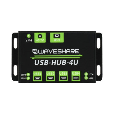 An Waveshare Industrial Grade USB HUB, Extending 4x USB 2.0 Ports