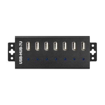 An Waveshare Industrial Grade USB HUB, Extending 7x USB 2.0 Ports