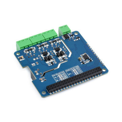 An Waveshare Isolated RS485 CAN HAT (B) For Raspberry Pi, 2-Ch RS485 and 1-Ch CAN, Multi Protections