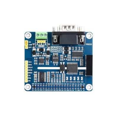 An Waveshare Isolated RS485 RS232 Expansion HAT for Raspberry Pi, SPI Control