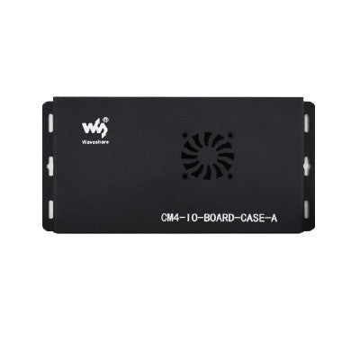 An Waveshare Metal Box (A) for Raspberry Pi Compute Module 4 IO Board with Cooling Fan