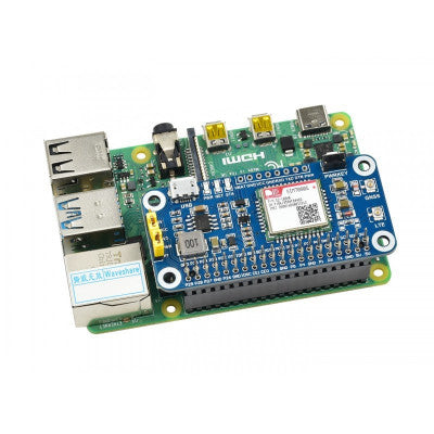 An Waveshare NB-IoT / Cat-M(eMTC) / GNSS HAT for Raspberry Pi, Globally Applicable