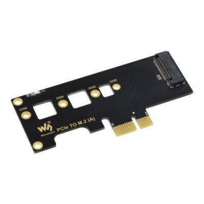 An Waveshare PCIe TO M.2 Adapter Supports Raspberry Pi Compute Module 4