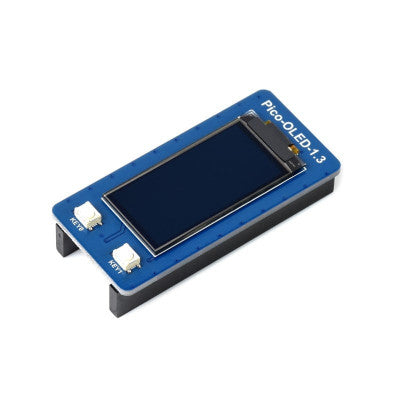 An Waveshare Pico 1.3 Inch OLED Display Module