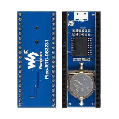 An Waveshare Pico-RTC-DS3231 IC Test Board