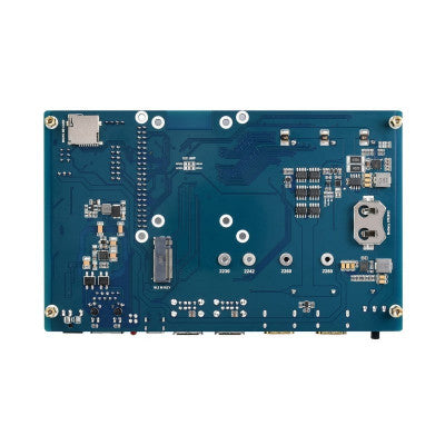 An Waveshare PoE UPS Base Board Designed for Raspberry Pi Compute Module 4, Gigabit Ethernet, Dual HDMI, Quad USB2.0