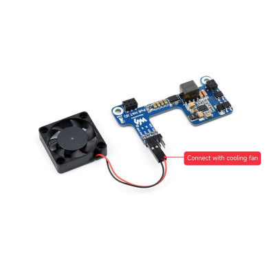 An Waveshare Power over Ethernet HAT (E) for Raspberry Pi