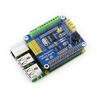 An Waveshare Raspberry Pi High-Precision AD/DA Expansion Board
