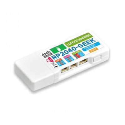 An Waveshare RP2040-GEEK Development Board, Based On RP2040 Microcontroller, With 1.14inch 65K Color LCD