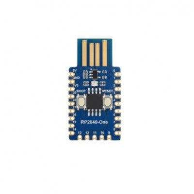 An Waveshare RP2040-One, 4MB Flash MCU Board Based On Raspberry Pi RP2040