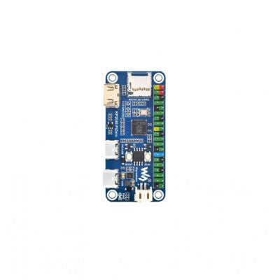 An Waveshare RP2040-PiZero Development Board, Based On The Raspberry Pi RP2040 Dual-core Processor, 264KB SRAM And 16MB Onboard Flash Memory