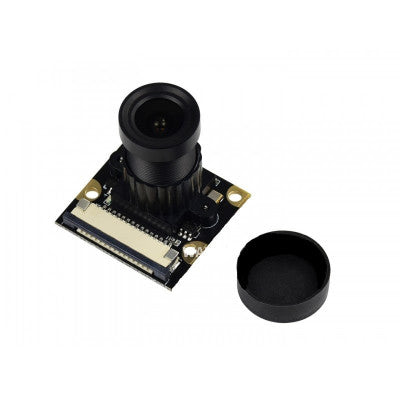 An Waveshare RPi Camera (F), Supports Night Vision, Adjustable-Focus