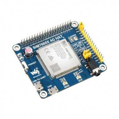 An Waveshare SIM7600G-H 4G HAT For Raspberry Pi, LTE Cat-4 4G / 3G / 2G Support