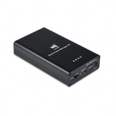 An Waveshare Solar Power Manager (C), Supports 3x18650 Batteries, Multi Protection Circuits