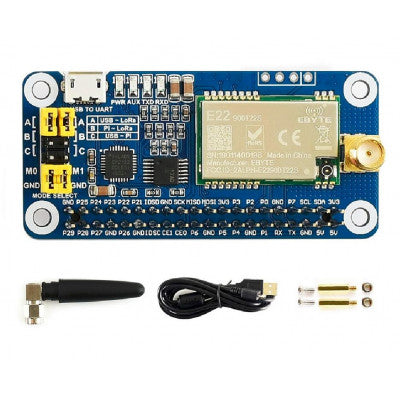 An Waveshare SX1262 LoRa HAT for Raspberry Pi 868MHz Frequency Band