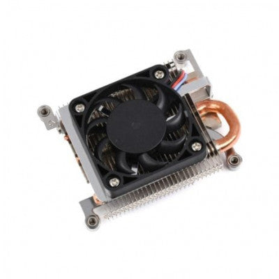An Waveshare Ultra Thin ICE Tower Cooling Fan For Raspberry Pi 4B, 4.5mm Copper Tube, adjustable speed