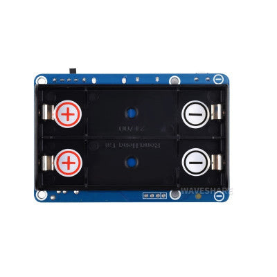 An Waveshare UPS HAT (D) for Raspberry Pi, Supports 21700 Li battery (NOT included), 5V Uninterruptible Power Supply, Pogo Pins Connector