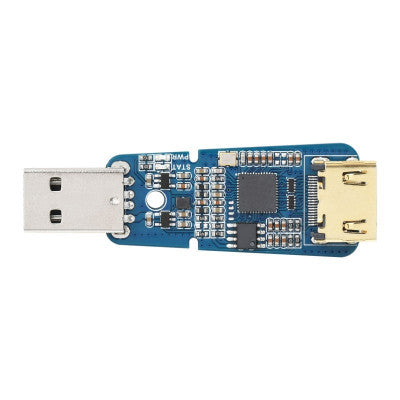 An Waveshare USB Port High Definition HDMI Video Capture Card, for Gaming / Streaming / Cameras, HDMI to USB