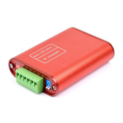 An Waveshare USB to CAN Adapter, Dual-Channel CAN Analyzer, Industrial Isolation