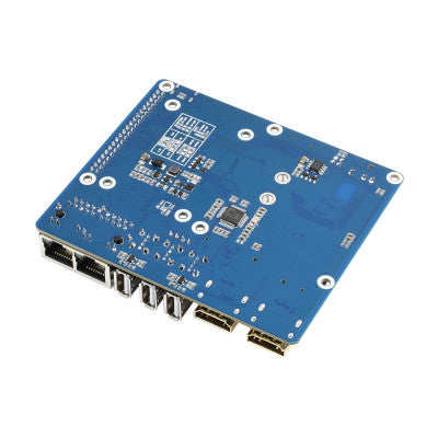 An Waveshare WIFI6 Dual ETH Base Board/Mini-Computer Designed for Raspberry Pi Compute Module 4