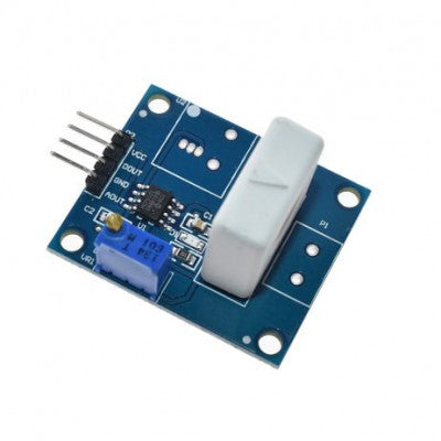 An WCS1700 Hall Current Sensor Module with Over Current Protection