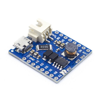 An WeMos D1 Lithium Battery Charger Board with Mini USB