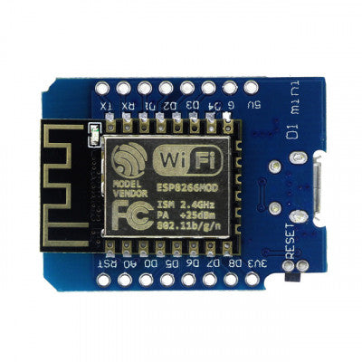 An Wemos D1 Mini - IOT ESP8266 Based Development Board