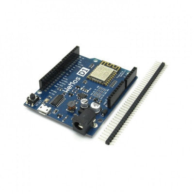 An WeMos ESP8266 D1 R2 V2.1.0 WiFi Development Board