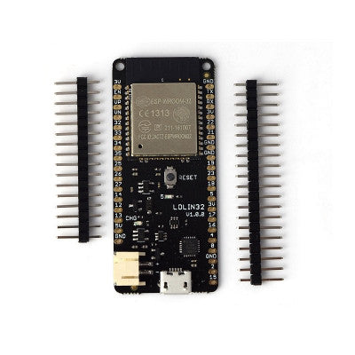 An WeMos LOLIN32 V1.0.0 based on ESP32 Rev1 Wifi Bluetooth Board
