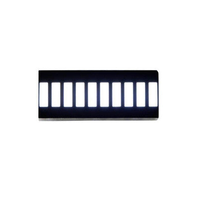 An 10 Segment LED Bar Graph Display - White Color
