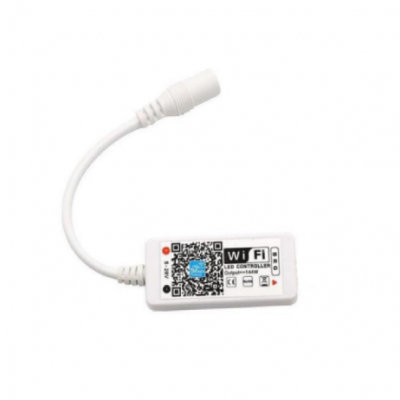 An White 4PIN LED RGB Wifi Controller 12~24V