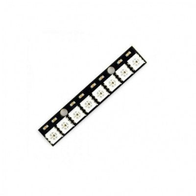 An White 8-Bit 5050 WS2811 LED RGB Full-Color Pipeline Lamp Module for Arduino without Soldering size - 55x10mm