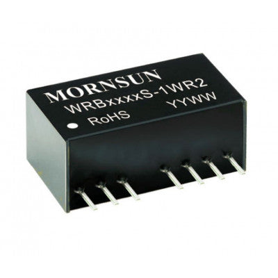 An WRB2403S-1WR2 Mornsun 24V to 3.3V DC-DC Converter 1W Power Supply Module - Ultra Compact SIP Package